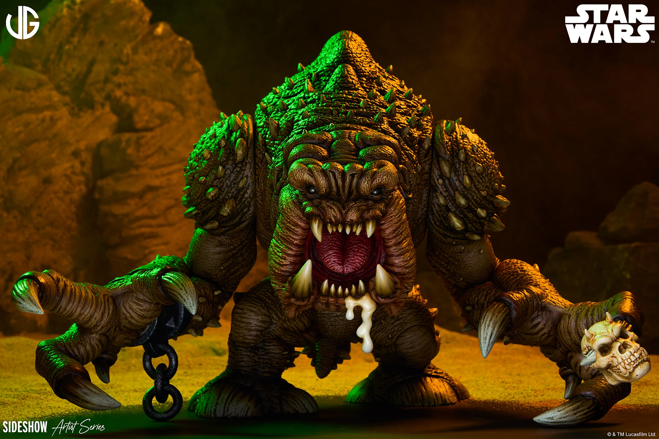 Pre-Order Sideshow Star Wars Rancor Designer Collectible Statue